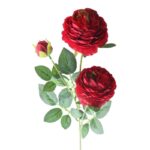 pivoine rouge artificielle